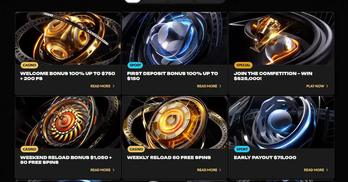 Übersicht der Spinsy Promotions: Willkommensbonus, Reload und Turniere